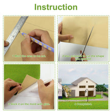 Load image into Gallery viewer, Artificial Grass Mat 40x200cm, 2mm Thick Model Landscape Sheet DIY Diorama Lawn, Miniature Scenery
