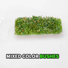Load image into Gallery viewer, Miniature Static Grass Bush Model 1 Box for DIY Diorama Kits, Military Sand Table, Railway Layout, Scenery Building, Craft Supplies
