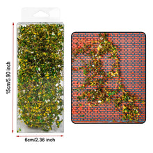 Load image into Gallery viewer, Miniature Flower Vines for Dioramas, Dollhouse Landscaping, Model Railway Scenery, DIY Fairy Garden Supply
