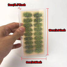 Load image into Gallery viewer, 16 pcs Miniature Flower Cluster Grass Models DIY Sand Table Dollhouse Accessories Fairy Garden Landscape Terrarium Diorama Craft Supplies
