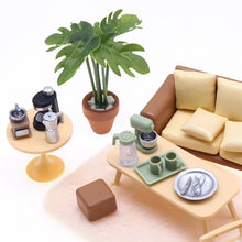 Load image into Gallery viewer, 1/12 Scale Dollhouse Green Plant Potted Model, Miniature Flower Pot, Simulation Plant Decor, Mini Garden Scene, Micro Landscape Ornament
