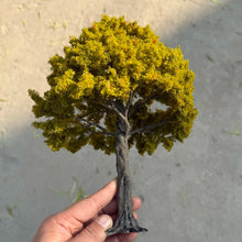 Load image into Gallery viewer, Miniature Autumn Green Model Tree 10–28cm, Railway Scenery, Diorama Craft Supply
