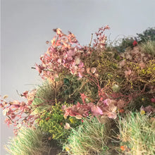Load image into Gallery viewer, Miniature Pink Leaves Scenery Material Fairy Garden Diorama Terrain Scatter Dollhouse Landscape
