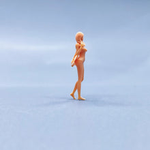 Load image into Gallery viewer, Surfboard Girl Miniature Unpainted Figure 1/64 1/50 1/43 1/35 1/24 1/18 Scale Model Scene Layout Accessories Diorama Supplies
