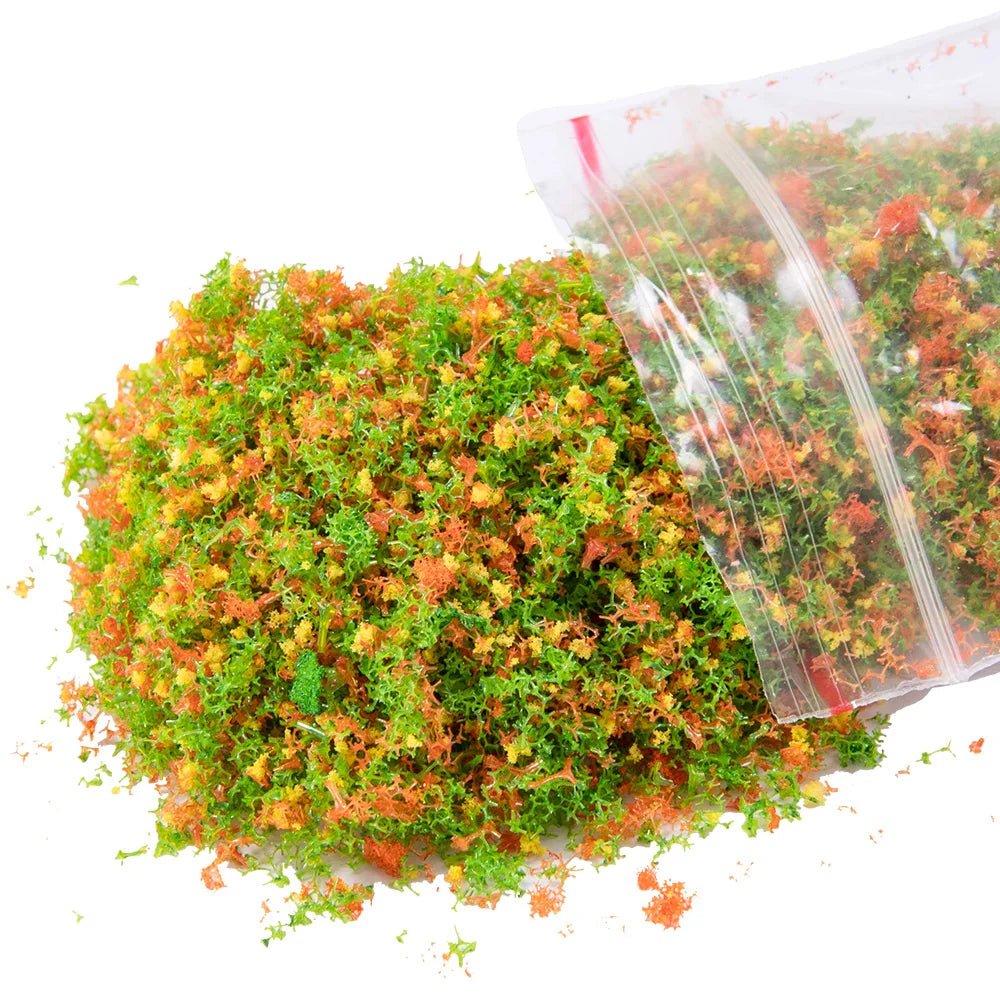 10g Miniature Foliage Powder Green Scatter Material for HO OO N Diorama Scenery, Railway Layouts, Model Trees, Garden Architecture Crafts