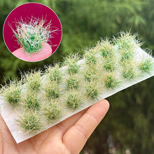 Load image into Gallery viewer, 16mm Miniature Grass Tufts – 20 Wild Grass and Weed Clumps
