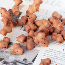 Load image into Gallery viewer, 5/10 pcs Miniature Cute Capybara Figure Model DIY Scenery Dollhouse Landscape Fairy Garden Accessories Terrarium Diorama Craft Supplies
