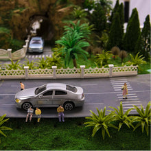 Load image into Gallery viewer, 50pcs 1:100 Scale Miniature Model People Painted Figures for HO Railway Scenes, Architecture Layouts, Dioramas, Landscape Craft Supplies
