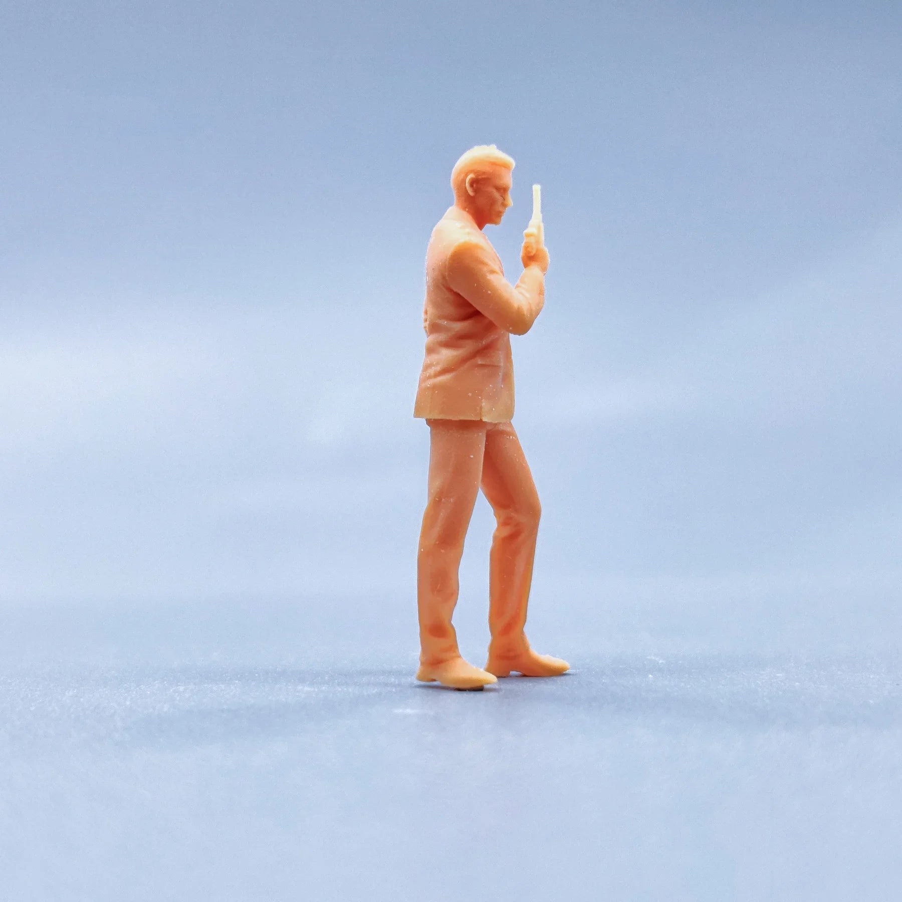 Sean Connery James Bond 007 Miniature Unpainted Figure 1/64 1/50 1