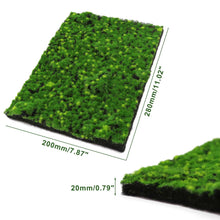 Load image into Gallery viewer, Miniature Moss Grass Mat 20x28cm for Diorama Railway Layout Landscape DIY Model Scenery
