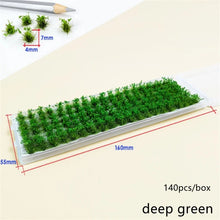 Load image into Gallery viewer, Miniature Tea Field Grass Clusters for Diorama &amp; Model Layouts DIY Landscape Terrain Craft Supplies

