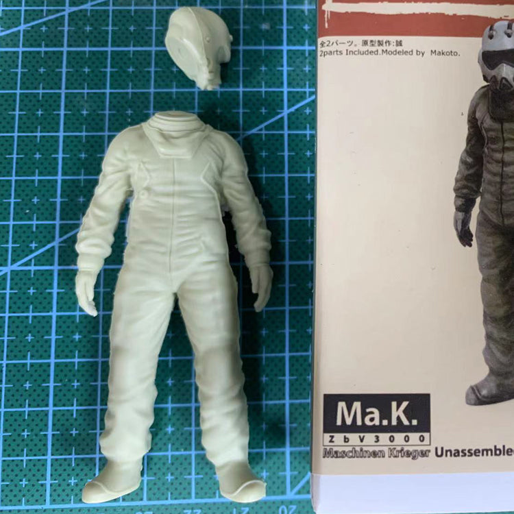 Lady Lindy 1/10 Resin Model Bust GK Unassembled Unpainted Kit Pilot Lady Lindy 1/10 Resin Model Bust GK Unassembled Unpainted Kit Pilot