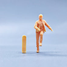 Load image into Gallery viewer, Miniature Hoverboard Floating Skateboard People Unpainted Figure 1/64 1/43 Model Street Landscape Scene Accessories Diorama Supplies
