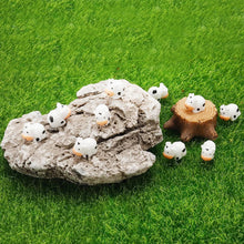 Load image into Gallery viewer, 5/10 pcs Miniature Cute Dairy Cow Figure Model DIY Scenery Dollhouse Landscape Fairy Garden Accessories Terrarium Diorama Craft Supplies
