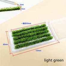 Load image into Gallery viewer, Miniature Tea Field Grass Clusters for Diorama &amp; Model Layouts DIY Landscape Terrain Craft Supplies
