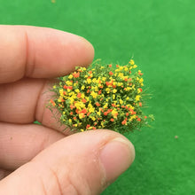 Load image into Gallery viewer, 10 pcs Miniature Flower Cluster Grass Models DIY Sand Table Dollhouse Accessories Fairy Garden Landscape Terrarium Diorama Craft Supplies
