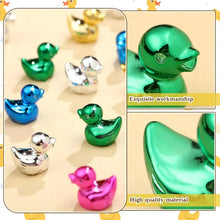 Load image into Gallery viewer, 30pcs Mini Resin Duck Miniatures, Mixed Color Tiny Duck Figurines, Micro Landscape Accessories
