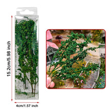 Load image into Gallery viewer, Miniature Model Bushes for HO N Scale Diorama, Colorful Shrub Scenery, Railway Landscape Plants
