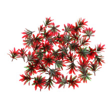 Load image into Gallery viewer, 30pcs Miniature Red Flower Plant for Diorama Landscape Model Railway Garden Scene DIY Accessories
