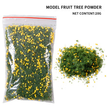 Load image into Gallery viewer, 20g Miniature Fruit Tree Foliage Making Material for Dioramas, Railway Layouts, Model Landscapes &amp; Crafts
