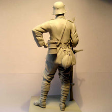 Load image into Gallery viewer, WWII Soldier Gunner Unpainted Resin Figure 1/16 Scale Unassembled Model
