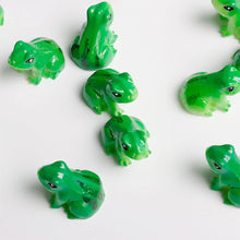 Load image into Gallery viewer, 5/10 pcs Miniature Green Frog Figure Model DIY Scenery Dollhouse Landscape Fairy Garden Accessories Terrarium Diorama Craft Supplies
