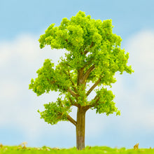 Load image into Gallery viewer, 20pcs Mixed Miniature Model Trees 5.5cm HO N Scale, Diorama Scenery, Railway Craft Supplies
