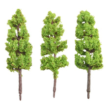 Load image into Gallery viewer, 20pcs Miniature Model Trees 6cm for Diorama Railway Scenery Landscape Train Layout Terrain Accessories
