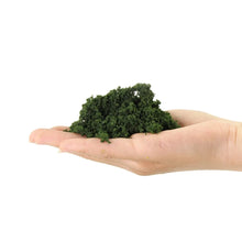 Load image into Gallery viewer, 50g Dark Green Scenic Foliage for Diorama Trees, Model Landscape Scatter, Miniature Terrain Grass
