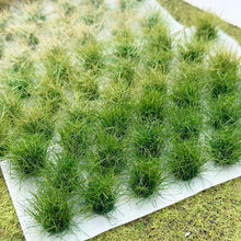 Load image into Gallery viewer, 16mm Miniature Grass Tufts – 20 Wild Grass and Weed Clumps
