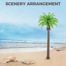 Load image into Gallery viewer, 20pcs 6-10cm Mixed Miniature Coconut Palm Trees for Diorama Railway Layouts, Architecture Models, Sand Tables, and Micro Landscapes
