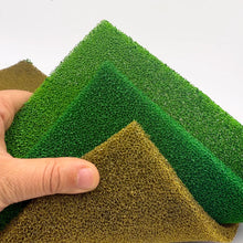 Load image into Gallery viewer, Miniature Foliage Sheet 30×50cm (10mm Thick) Model Railway Scenery, Diorama, Landscaping Craft Supply
