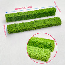 Load image into Gallery viewer, 8pcs Miniature Shrub Strips for Diorama Hedge Scenery, Model Railway Bushes, Roadside Plants, Landscapes
