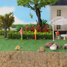 Load image into Gallery viewer, 100 pcs Miniature Standing Seated People Passenger 1:75 Figures HO OO Scale Models Train Railway Scenery Layout Accessories Diorama Supplies
