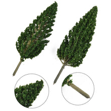 Load image into Gallery viewer, 100pcs Miniature Model Trees, 3.8cm Plastic, Diorama &amp; Model Railway Scenery Craft Supplies

