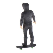 Load image into Gallery viewer, Miniature Skateboard Skateboarding Scene Skater Boy People Figure 1:64 Model S Scale Building Street Landscape Accessories Diorama Supplies
