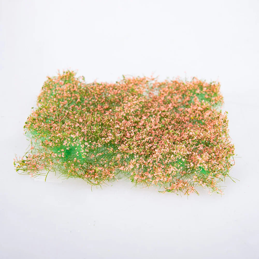 Shrub Flower Model HO/N Scale Fine Leaf Powder Vegetation Mesh for Diorama, Railway Scenery, Military Sand Table, Model Making, Craft Supply