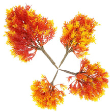 Load image into Gallery viewer, 4 pcs Mixed Miniature Maple Tree Model Train Railway Accessories DIY Scenery Fairy Garden Landscape Terrarium Diorama Craft Supplies
