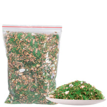 Load image into Gallery viewer, 30g Static Grass Cluster Powder with Stones and Leaves for Diorama Railway Scene Building Sand Table Landscape Decoration Craft Supply

