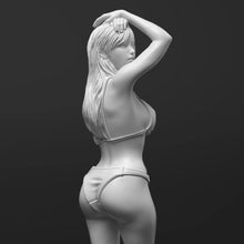 Load image into Gallery viewer, Sexy Bikini Girl Unpainted Resin Figure 1/35 1/24 1/12 Scale Unassembled Model
