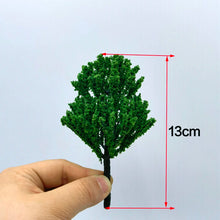 Load image into Gallery viewer, 100 pcs Mixed 3-12cm Miniature Green Model Trees for Dioramas, Railway Scenery, Sand Table, DIY crafts, and Architectural Layouts
