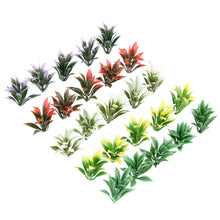 Load image into Gallery viewer, 100pcs Miniature Plants 1:100 Scale Model Railroad Scenery Diorama Garden Bushes Architecture Landscape

