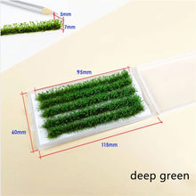 Load image into Gallery viewer, Miniature Tea Field Grass Clusters for Diorama &amp; Model Layouts DIY Landscape Terrain Craft Supplies
