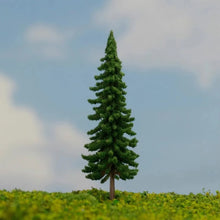 Load image into Gallery viewer, 40 pcs 3.5/4.5cm Miniature Tree Models Train Railway Accessories DIY Forest Scenery Fairy Garden Landscape Terrarium Diorama Craft Supplies

