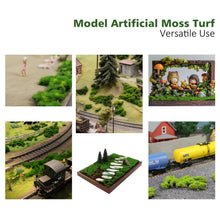 Load image into Gallery viewer, Miniature Moss Grass Mat 20x28cm for Diorama Railway Layout Landscape DIY Model Scenery
