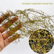 Load image into Gallery viewer, Miniature Vine Model for Diorama Scenery, Train Layout, Wargame Terrain, Sand Table Vegetation Craft Supply
