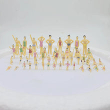 Load image into Gallery viewer, 10pcs Painted Swimming Figures for Dioramas, 1/50, 1/87, 1/150 Scale Model People, Miniature Architecture Layout and Model Scene Supplies
