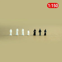 Load image into Gallery viewer, 10 pcs Arab People Miniature Figures (1/25–1/200 Scale) Model People for DIY Diorama Architecture Railway Scenes Landscape Supplies
