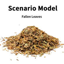 Load image into Gallery viewer, 400ml Miniature Fallen Leaves for Dioramas, Scenic Ground Cover, Model Railway Terrain Scatter, Landscape
