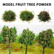 Load image into Gallery viewer, 20g Miniature Fruit Tree Foliage Making Material for Dioramas, Railway Layouts, Model Landscapes &amp; Crafts
